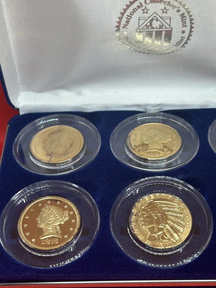 $5 Six Coin Gold Set National Collectors Mint💯🇺🇸✨#70 - Image 4 of 4
