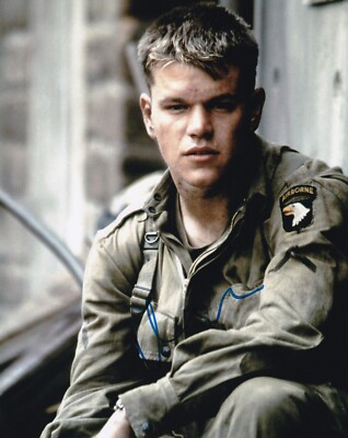 MATT DAMON signed autograph 20x25cm SAVING PRIVATE RYAN in person autograph COA