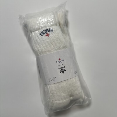Adidas x Noah Crew Socks Men White Pack Of Size S 37-39