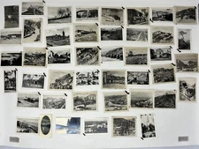 Antique Mini Photo Postcard Lot, 44 Photos, Pike’s Peak, California, 1920s VTG