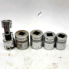 Indestro Made in USA Vintage Sockets- SAE/Metric