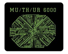 Alien MUTHUR 6000 Computer Graphic 1/4 Inch Thick Mouse Pad