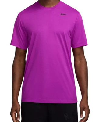Nike Men s Vivid Purple Dri-FIT Legend Fitness T-shirt (DX0989-551) Sizes M/XL