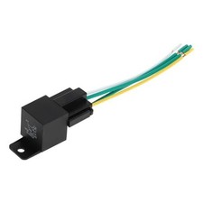 4 Pins 36V 40A Auto Relay with Plastic Hanging Hole with Harness Sockets