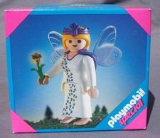 PLAYMOBIL 4537 FEE BLANCHE ailée fleur mauve forêt magie jardin elfe BOITE NEUF