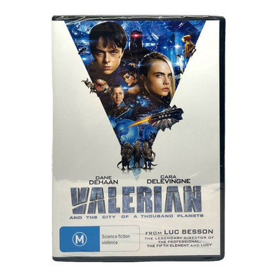 Valerian & the City of a Thousand Planets DVD - Region 4 PAL - Brand New Sealed