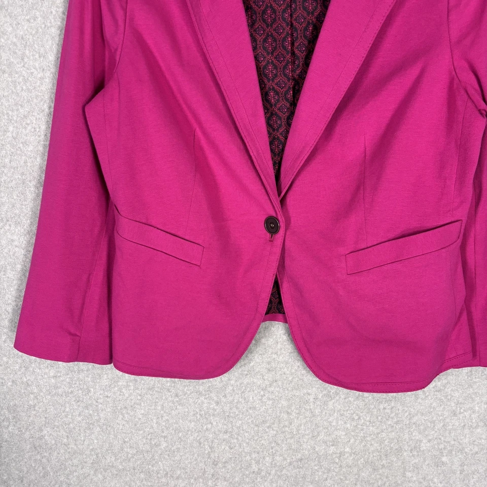 Limited Blazer Medium Paisley Stitch Tailored Pockets Stretch Maximalist Loud - Изображение 3 из 4