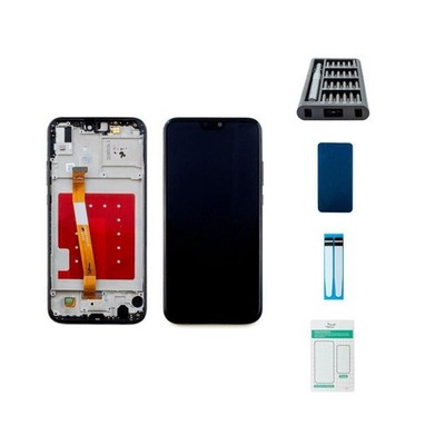 Huawei P20 lite Display (mit Rahmen) schwarz - Premium-Set