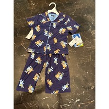24 mth Bluey Toddler Boys 2-Piece Pajama Set NWT