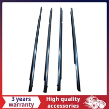 For Toyota Camry 2002-2006 Car Door Moulding Trim Weatherstrip Window Seal 4PCS