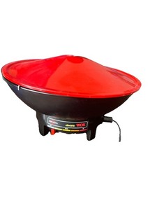 Vintage  1985 West Bend Electric Wok  6qt Red Non-Stick 1000W USA