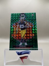2024 Panini Mosaic - Rookies Erick All #382 Green Mosaic Prizm (RC)