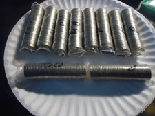 2005 P and D Jefferson Buffalo Bison Nickels 40-2 rolls 80 nickles