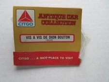 Vintage Citgo Antique Car Collection VIS A VIS DE DION BOUTON Plastic Model kIT