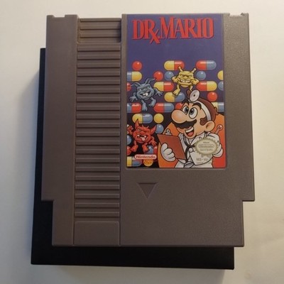 Dr Mario NES Video Game Cartridge Only Works Vintage Nintendo