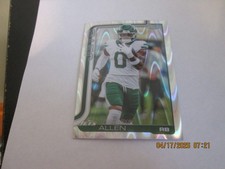 BRAELON ALLEN JETS 2025 TOPPS CHROME RAYWAVE REFRACTOR CARD #240