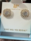 Bomb Party March 2026 Earrings “The Blair Studs” Aquamarine / Gold — photo 3