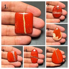 Natural Red Jasper Cabochon Loose semi precio...