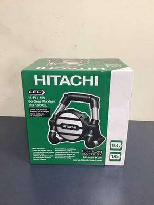 Hitachi UB 18DGL 14.4V/18V Lithium Ion LED Cordless Work Light (Tool Body Only)
