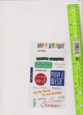 HAPPY BIRTHDAY STICKERS