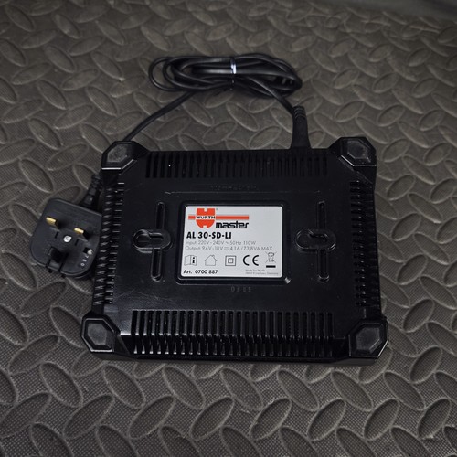 Wurth Master AL 30-SD-LI Caricabatterie 9.6V 12V 14.4V 18V 110W - Foto 5 di 8