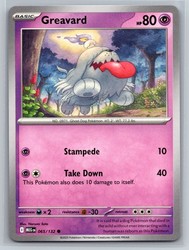 Greavard 065/132 Mega Evolution
