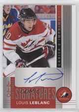 2013-14 O-Pee-Chee Team Canada Signatures Louis Leblanc #TC-LL Auto 0v1