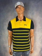 EVERLAST Outdoor Products Embroidered Golf Polo T-Shirt BOXING Mike Tyson Size M