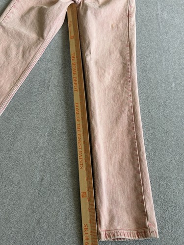 Levis 511 Jeans Herren 30x32 Slim Skater Punk Emo Koralle Stretch Rave Hippie Stretch - Bild 6 von 13