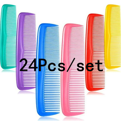 24 Stück/Set Antistatische Mini Haarkämme Doppelseitig Bartkamm Friseur Styling Auch
