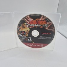 Tekken 5 Greatest Hits PS2 Disc Only Tested Working B3G1 FREE