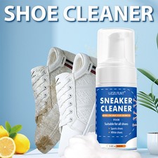 100ml White Shoe Cleaner Foam No Wash Dry Clean Leather Suede Sneakers Care