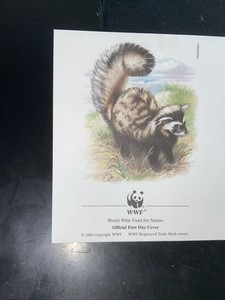 Kazachstan Światowy Fundusz na rzecz Przyrody; okładka pierwszego dnia; 1997