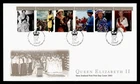 DR WHO 2001 NEW ZEALAND FDC QEII CACHET STRIP $2 M69438