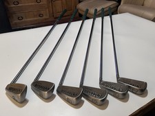 Vintage Spalding Executive Blade Iron Set 4 5 6 7 8 PW Steel RH Used Condition