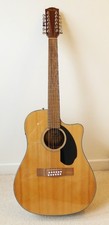 Fender CD-60SCE 12 string electro-acoustic guitar in excellent condition