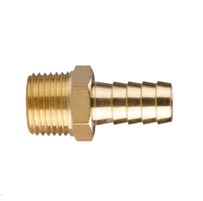 1/2'' Barb to 1/2'' NPT Brass Barb Fitting