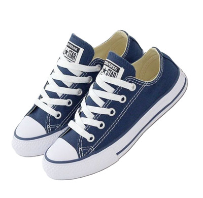 Converse Kids' Chuck Taylor All Star Low Top Navy/White 3J237 i