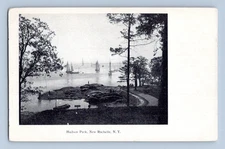 1905. NEW ROCHELLE, NY. HUDSON PARK. POSTCARD. KK16