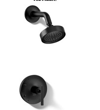 Kohler Purist Rite-Temp K-TS14422-4-BL Shower Head Valve Trim Matte Black NEW