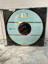 Hp CD-R 650 Mb 74 Minutes High Speed High Performance. Blank Recordable Disc.
