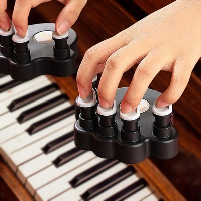 Finger Exerciser Klavier Trainer Runde Tasten Hand Grip Instrument für