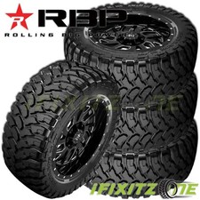 4 Rbp Repulsor Mt 33x12.5x20 114q 10 Ply Load E Mud Tires Trucksuv Off Road