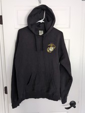 Hoodie - USMC Black
