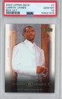 Graded 2003-04 Upper Deck LeBron James #7 Box Set Rookie Card PSA 10 Gem Mint