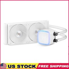 240mm AIO CPU Water Cooler ARGB Digital Display Low Noise Fans Efficient Cooling