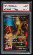 Charizard EX (100 Full Art) 100/106 Flashfire Holo PSA 10 Low POP on eBay