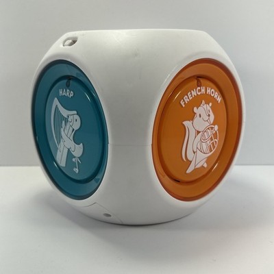 Munchkin Mozart Magic Cube Interactive Toy Musical Developmental Autism White