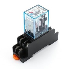 LY2NJ General Purpose Power Relay, DPDT 8 Pins Electromagnetic Power Relay