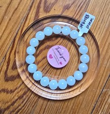 Hetian jade 10mm bead bracelet